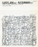 Harlan and Nodaway Townships, Page Center, Shambaugh, Page County 1957